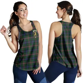 Allison Tartan Women Racerback Tanks with Family Crest