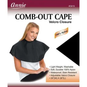 Annie Comb-Out Cape Velcro Closure