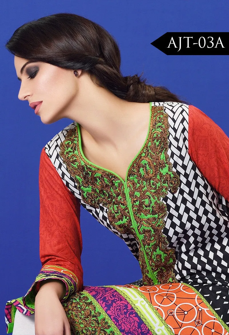 Asim Jofa Lawn Tunics Collection - AJT-3A