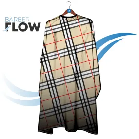 Barber Flow Plaid Cape