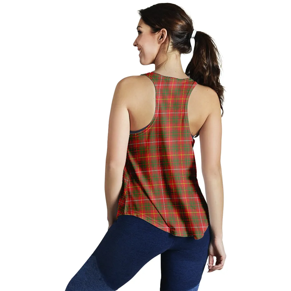 Bruce County Canada Tartan Women Racerback Tanks