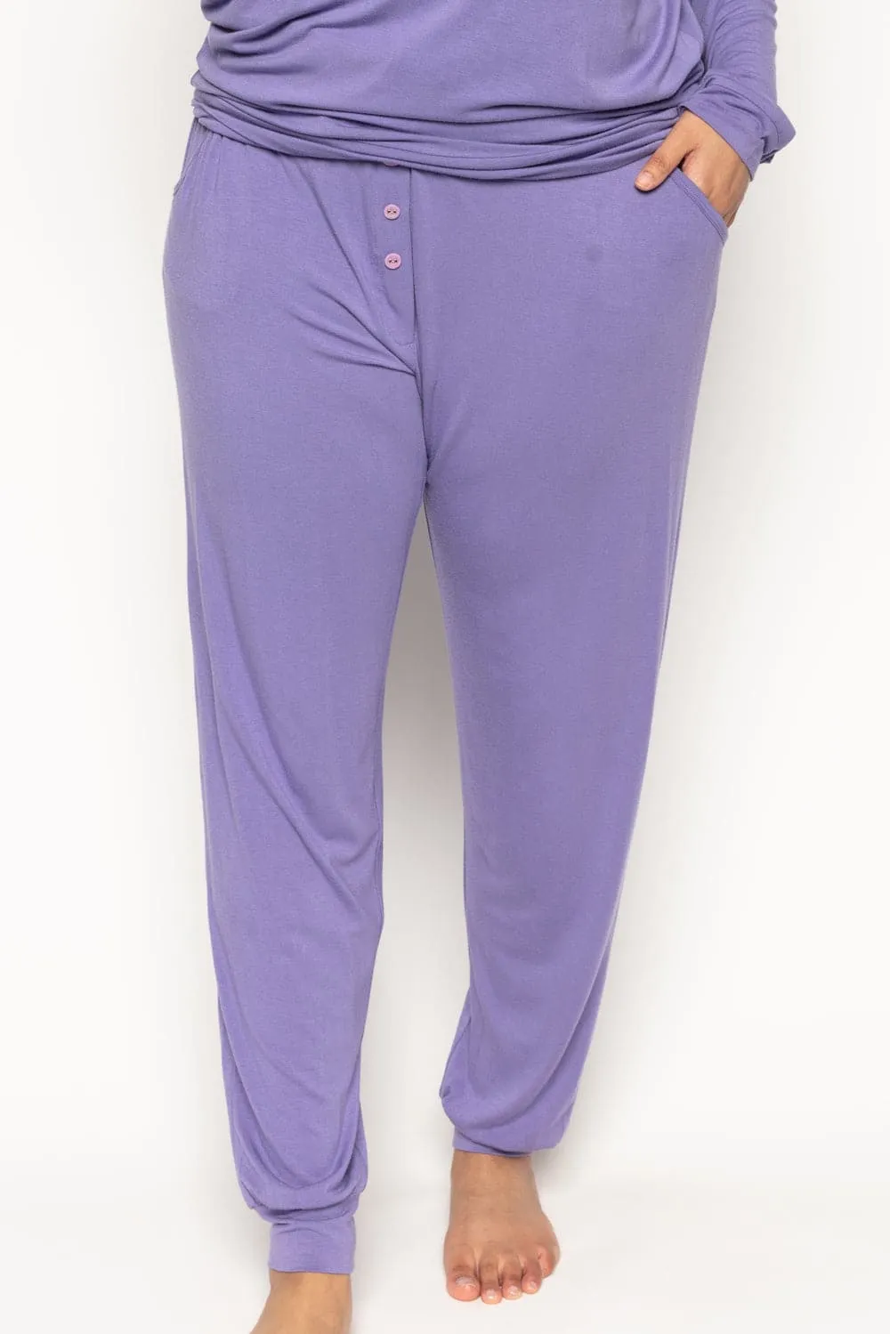 Camila Lilac Jersey Pants