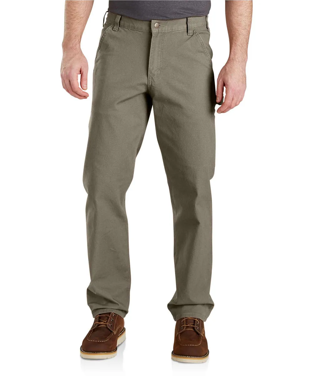 Carhartt Men’s Rugged Flex Relaxed Fit Duck Dungaree - Desert