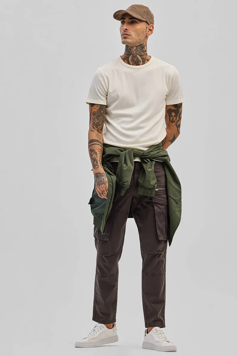 Carob Brown Relaxed Fit Cargo Pants