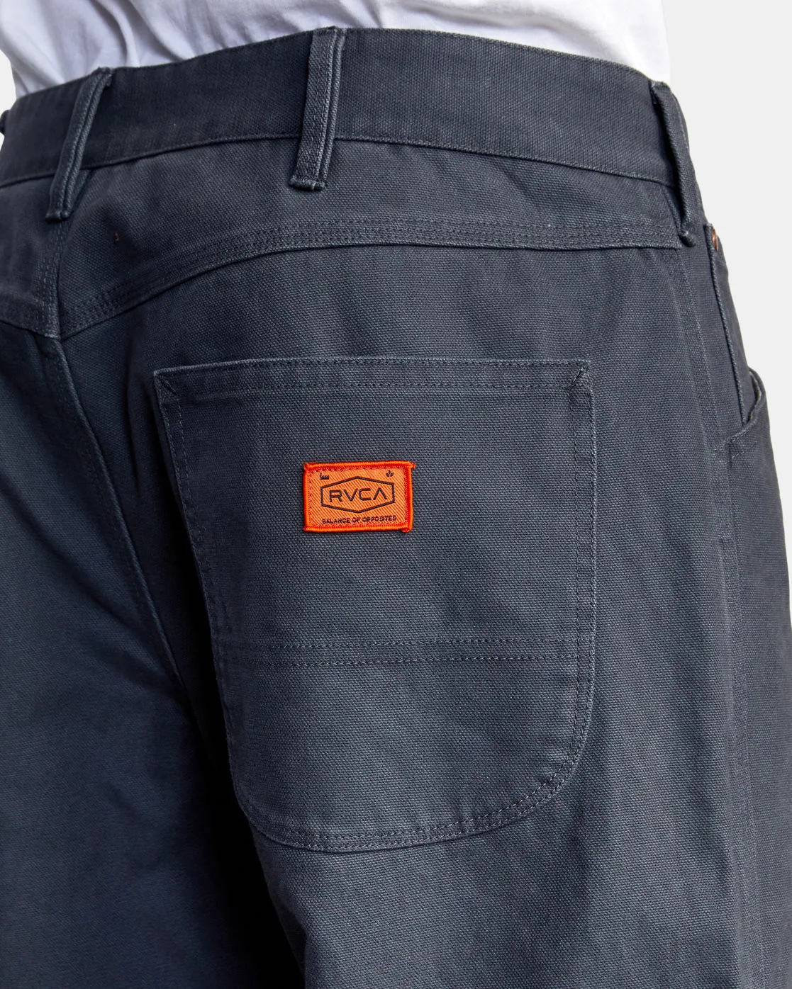 Chainmail Relaxed Fit Pants - Garage Blue