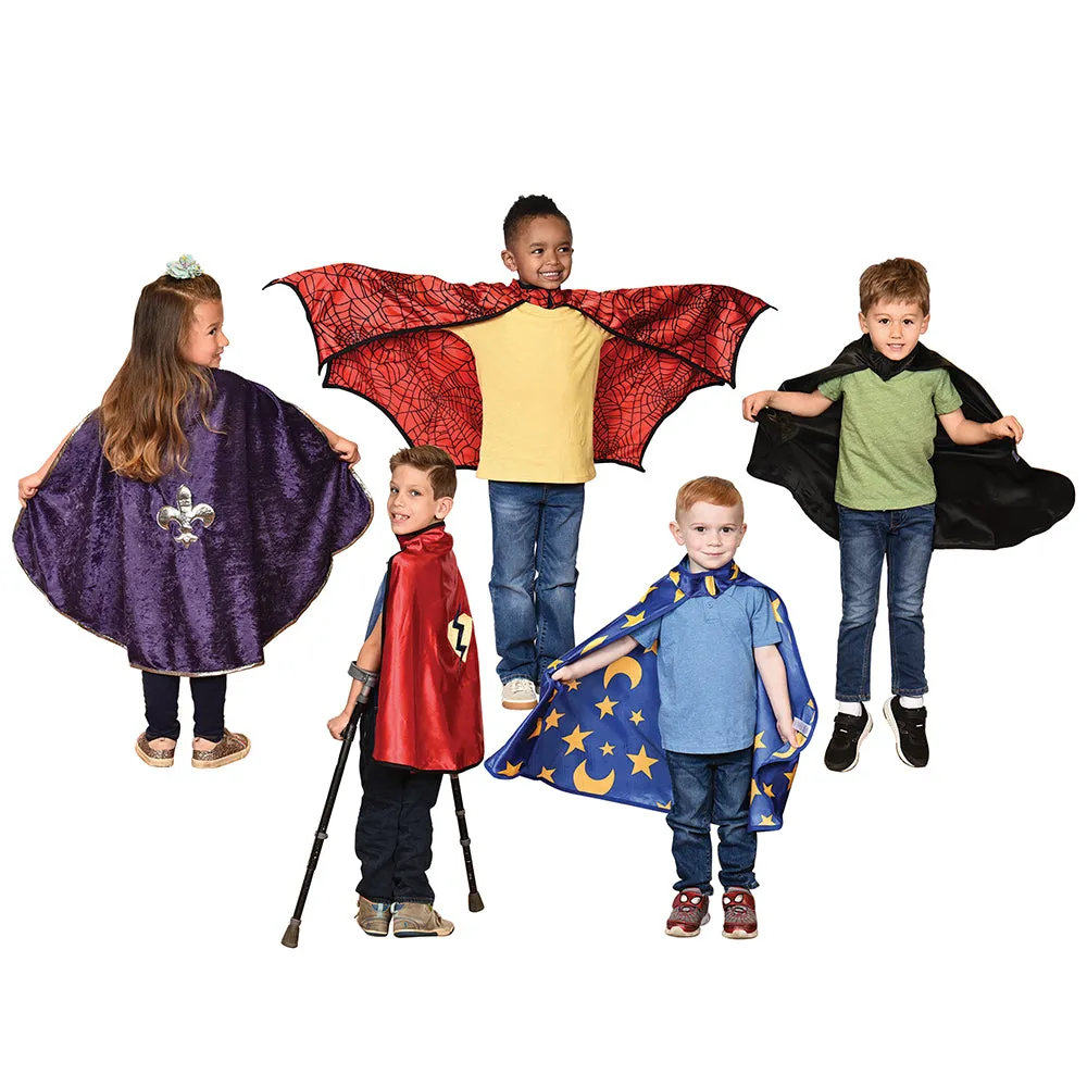 Classroom Capers | 5 Brightly Colored Dress-Up Capes