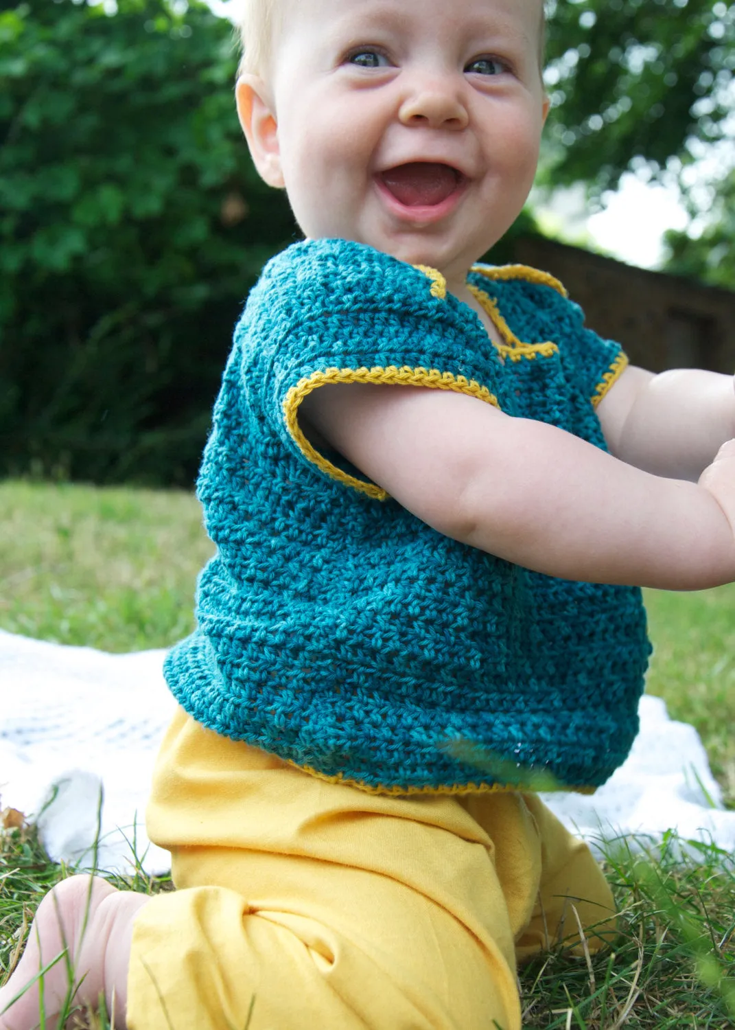 Crochet Pattern - Child's Envelope Tee