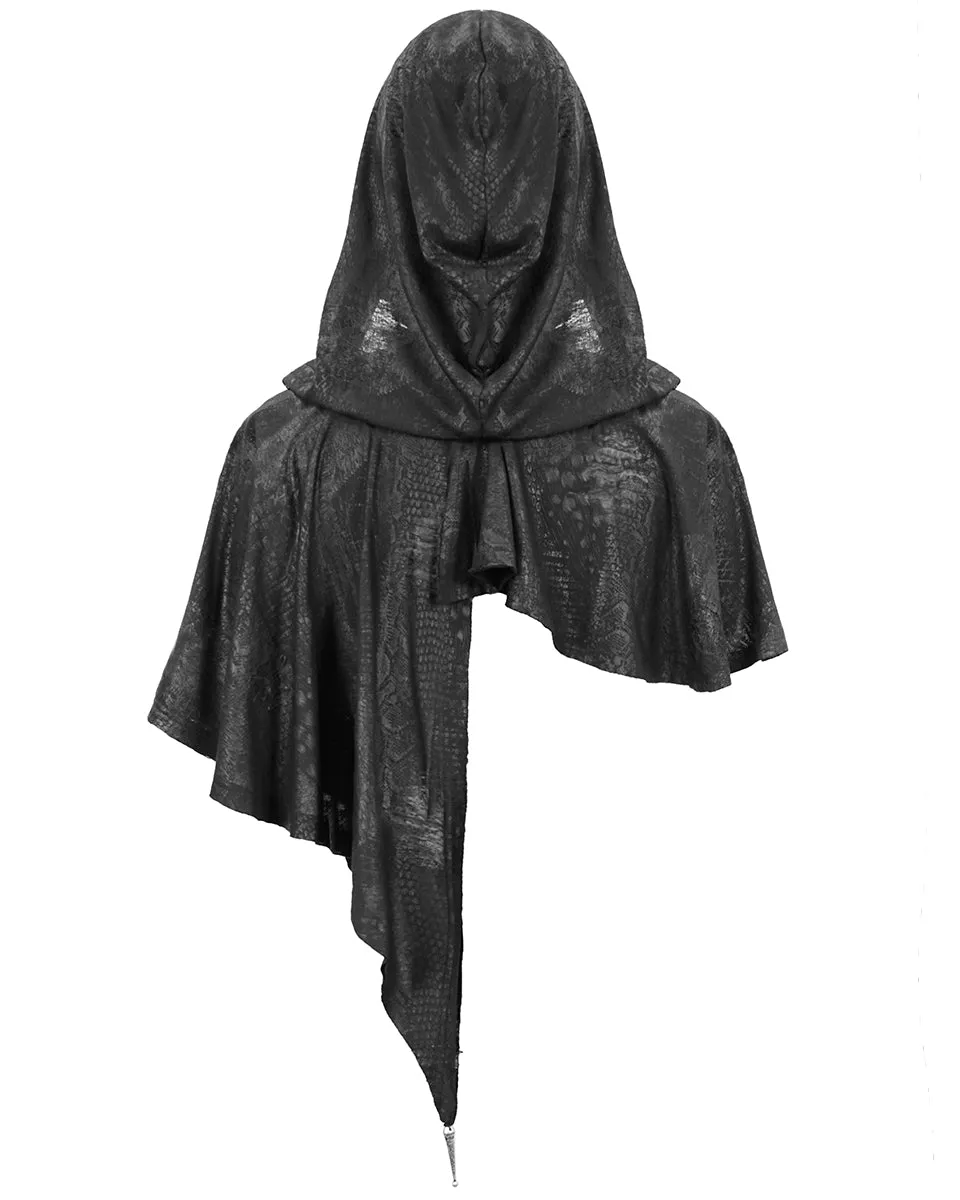 Devil Fashion Dark Crystal Womens Apocalyptic Hooded Cape