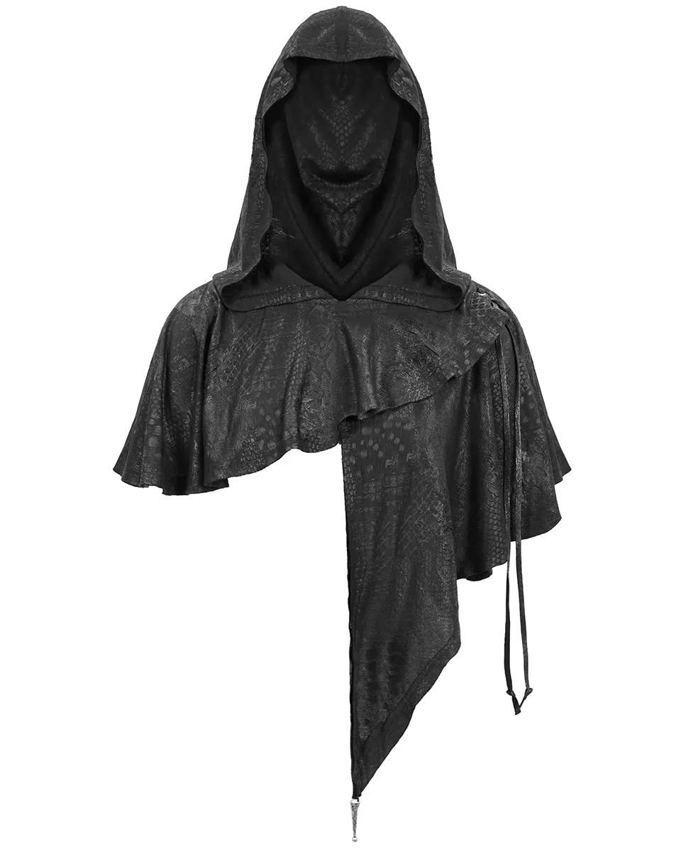 Devil Fashion Dark Crystal Womens Apocalyptic Hooded Cape