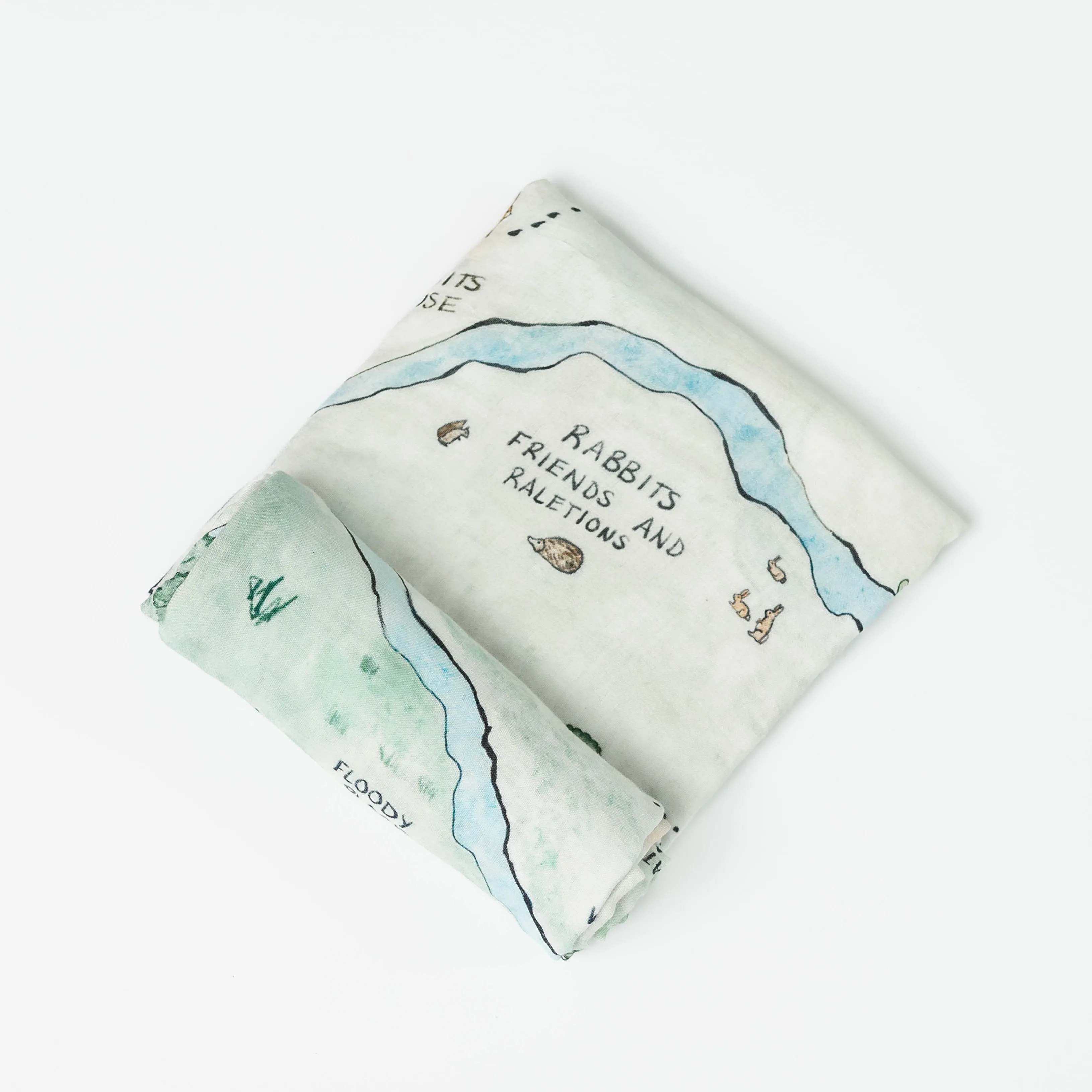 Hundred Acre Wood Swaddle Blanket