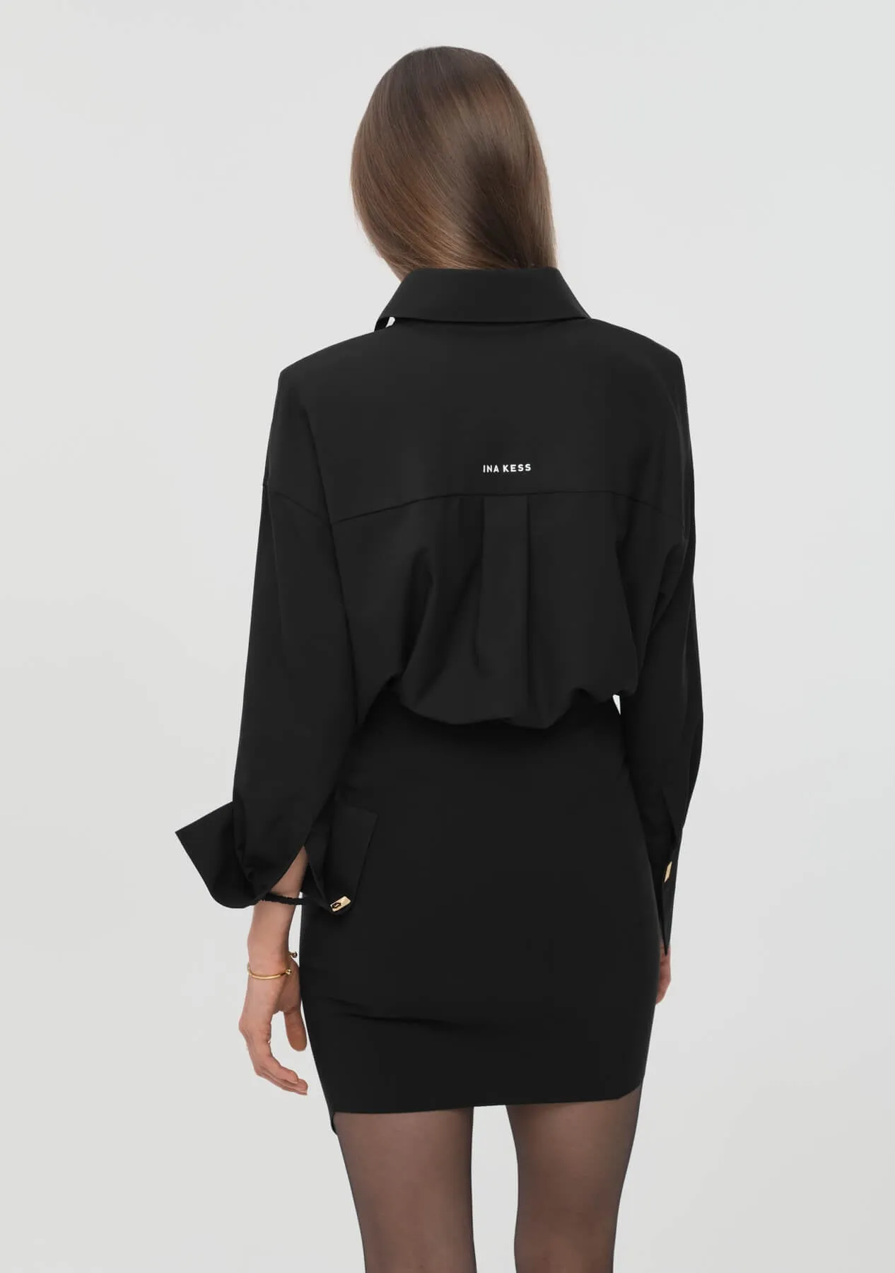 LAREGIA Stretch Shirt black