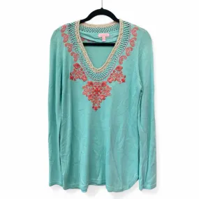 Lilly Pulitzer Teal Size L Tunics