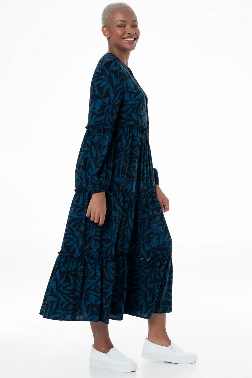 Maxi Boho Dress _ 147245 _ Blue