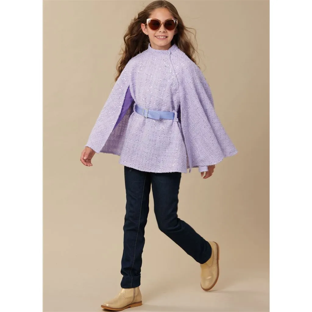 McCall's Pattern M8538 Children's and Girls' Capes