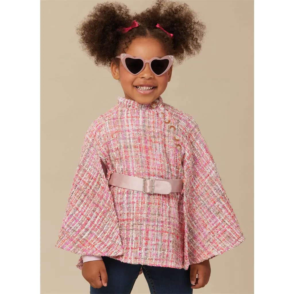 McCall's Pattern M8538 Children's and Girls' Capes