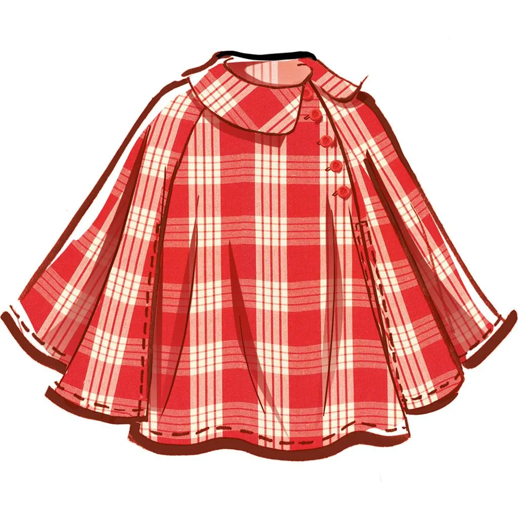 McCall's Pattern M8538 Children's and Girls' Capes