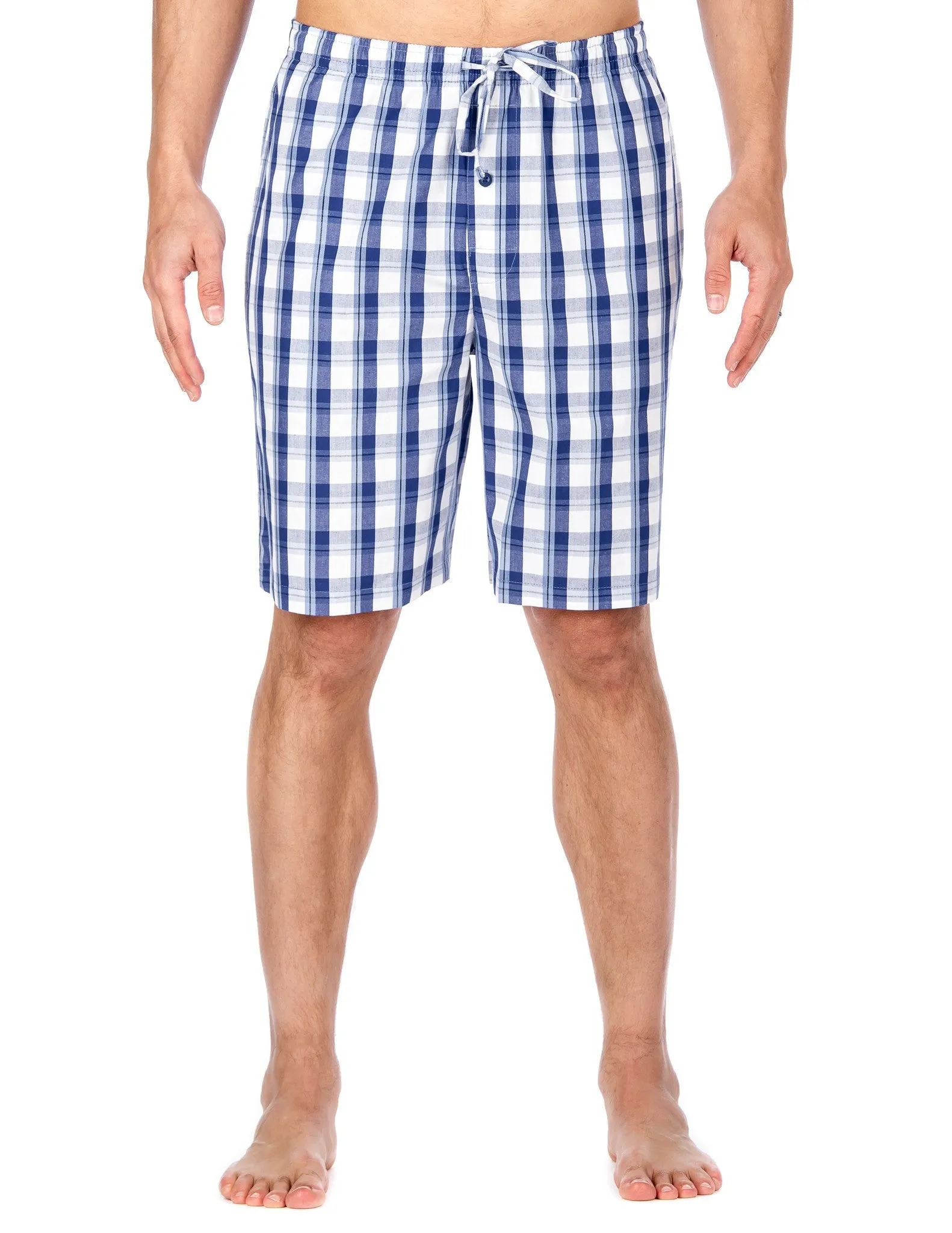 Men's Premium Cotton Sleep Shorts (2-Pack)