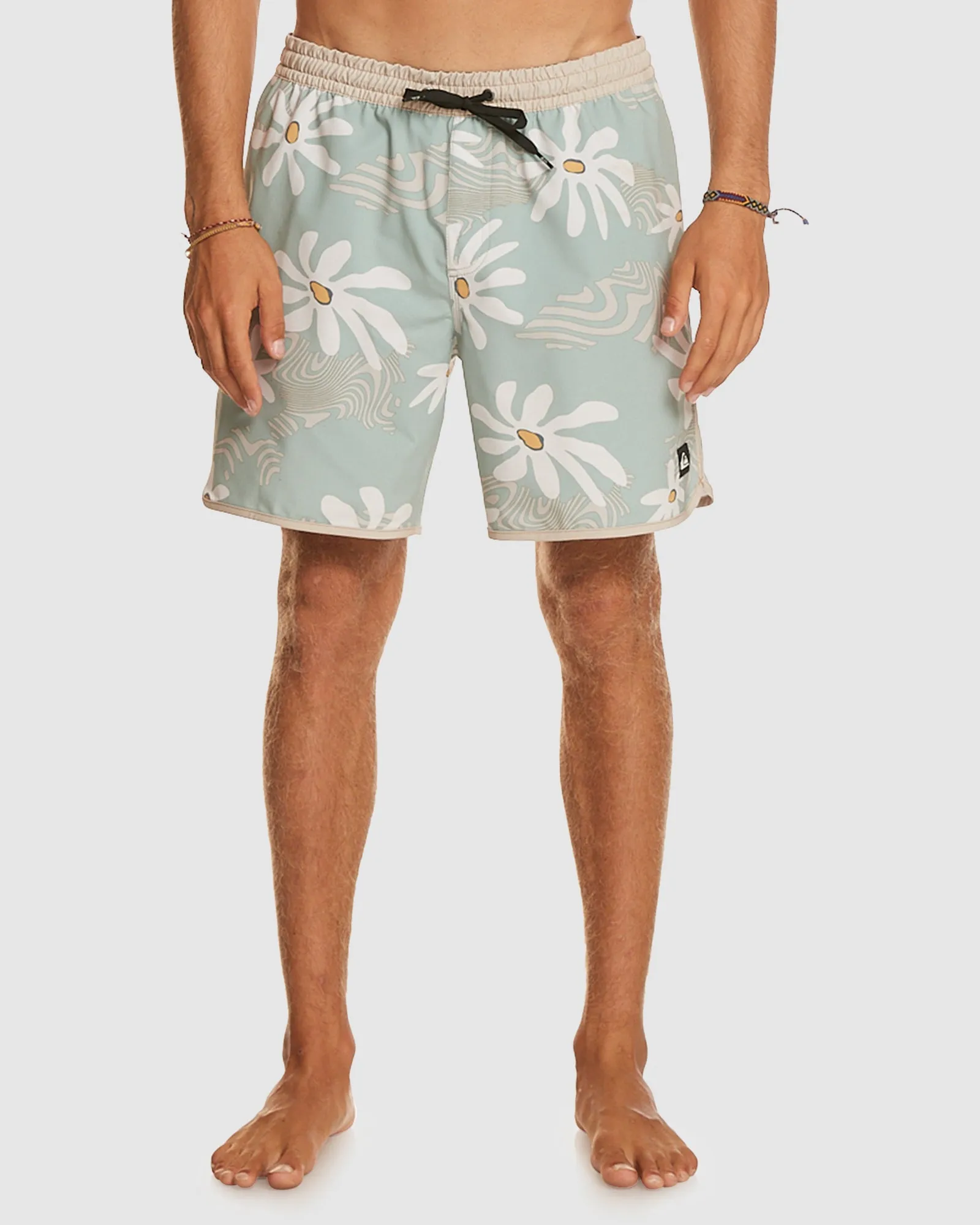 Mens Surfsilk Scallop Volley 17" Swim Shorts