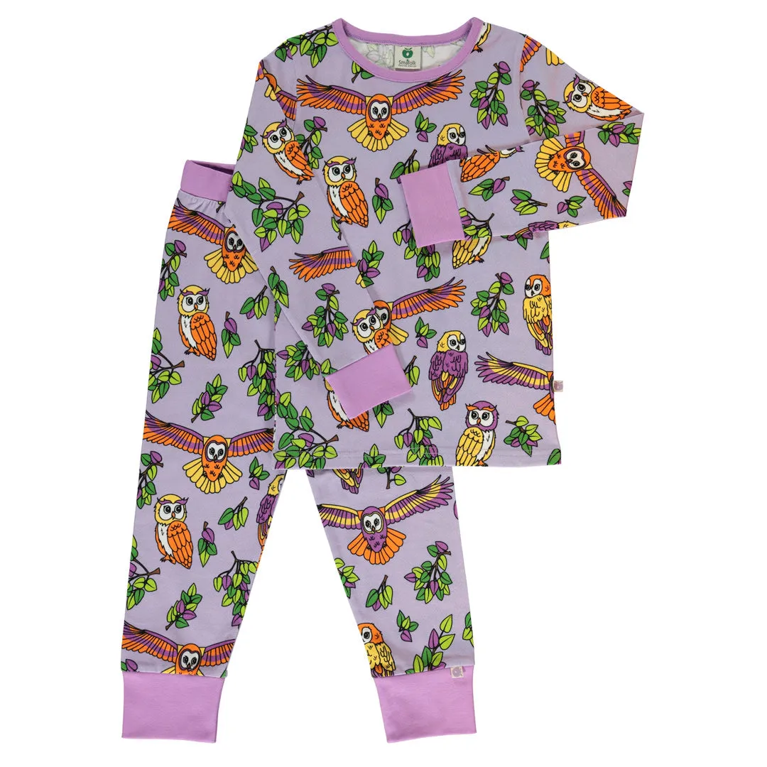 Nightwear set with owls