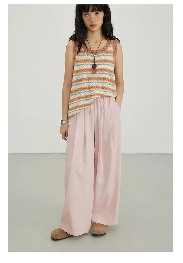 octopusme Relaxed Fit Wide-Leg Pants