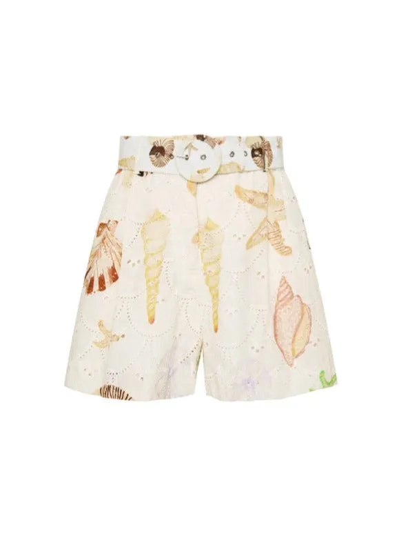 Palm Noosa Rummy Shorts in Shells