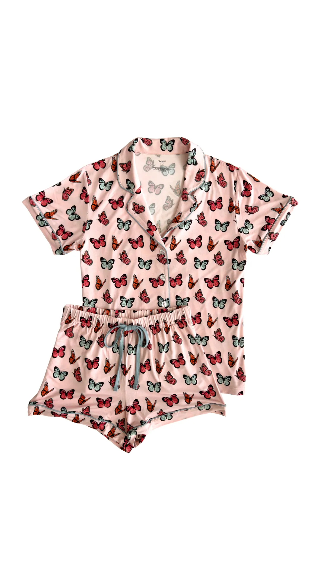 Pink Butterfly Women's Set