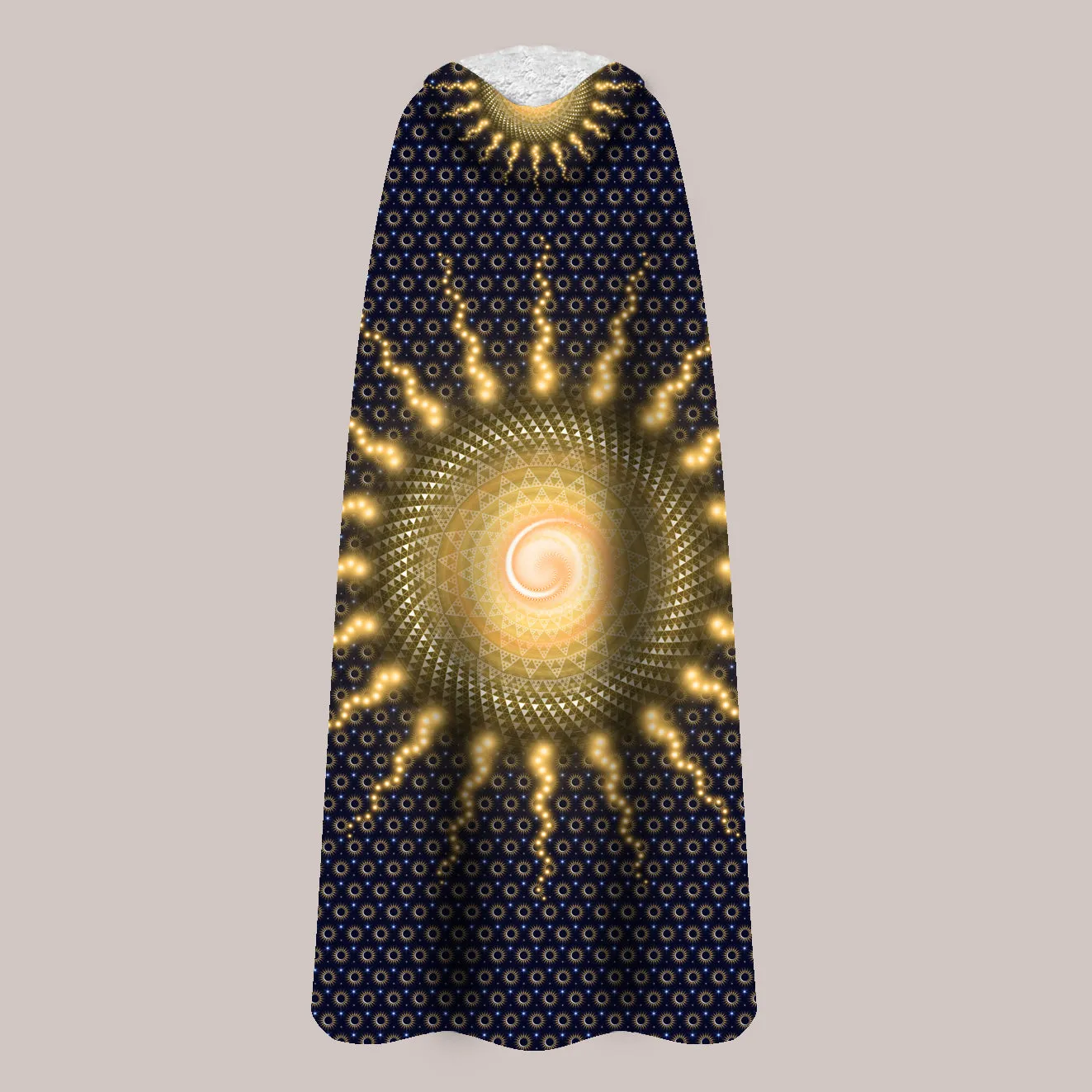 Psychedelic Cape (UV/RGB, Eco-Friendly, Plush, Unisex) | ASTRALIS