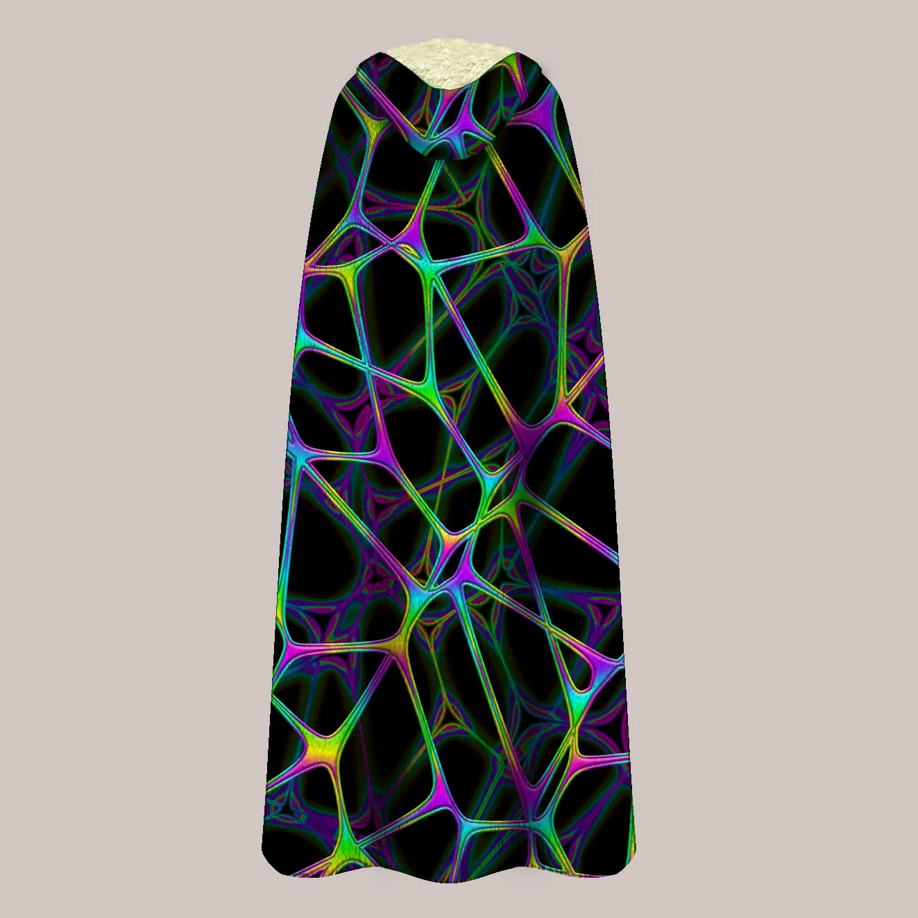 Psychedelic Cape (UV/RGB, Eco-Friendly, Plush, Unisex) | PSYNET