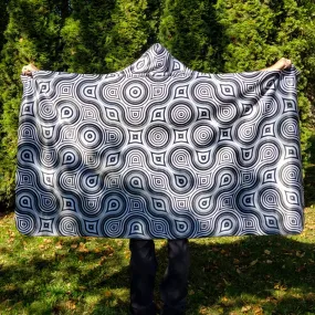 Psychedelic Cape (UV/RGB, Eco-Friendly, Plush, Unisex) | THUMBPRINT