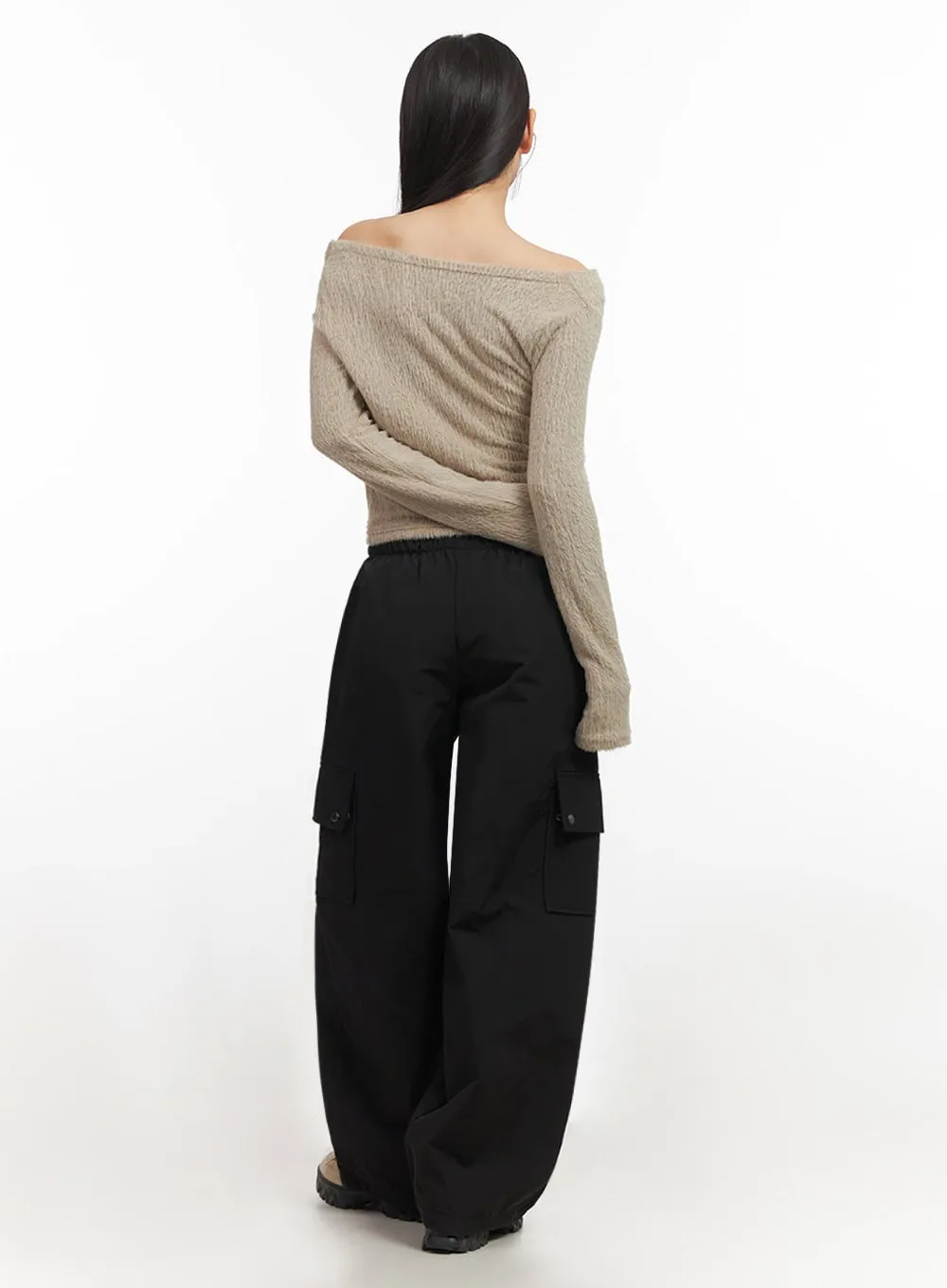 Relaxed-Fit Cotton Cargo Pants IF510