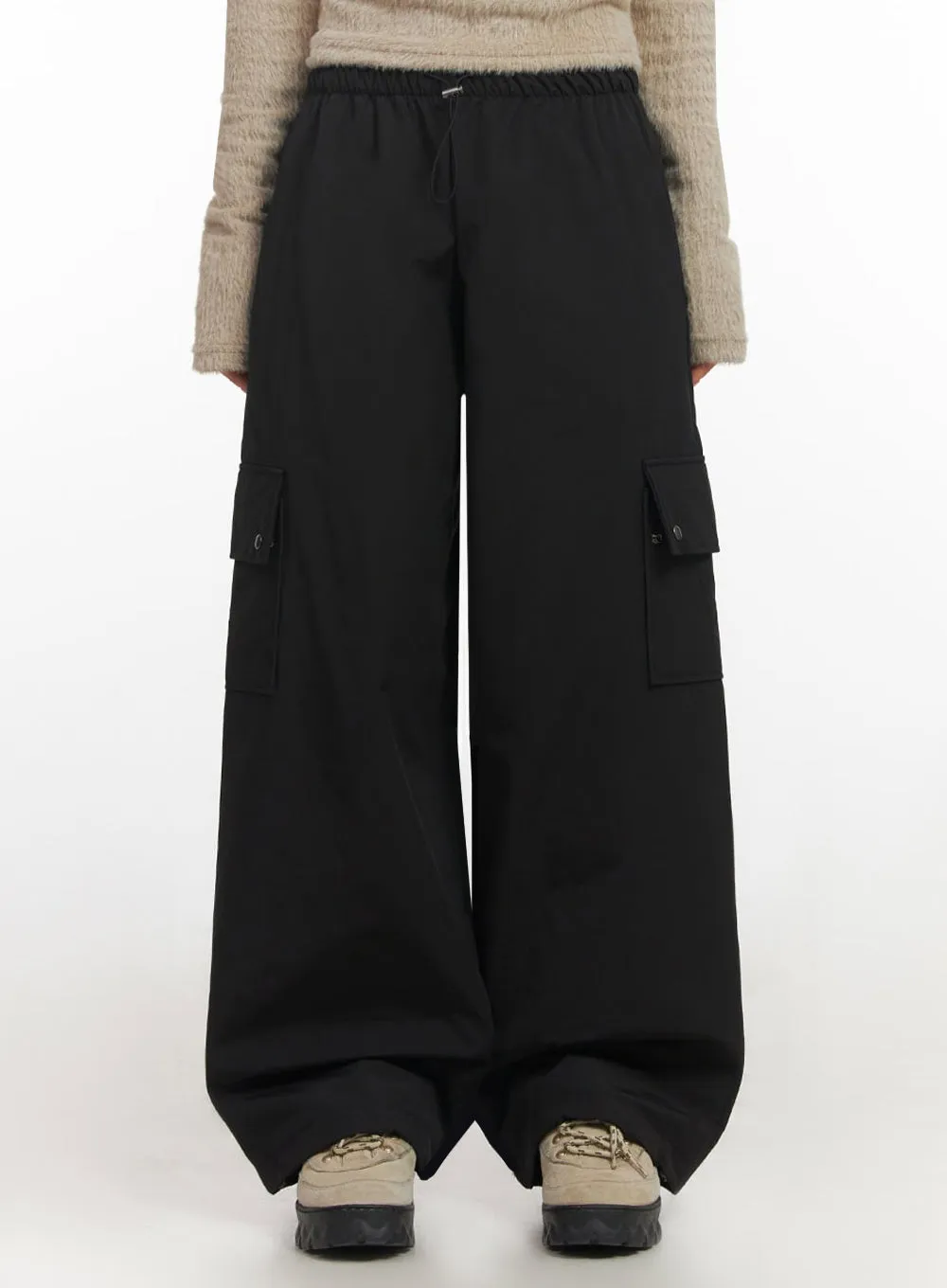 Relaxed-Fit Cotton Cargo Pants IF510