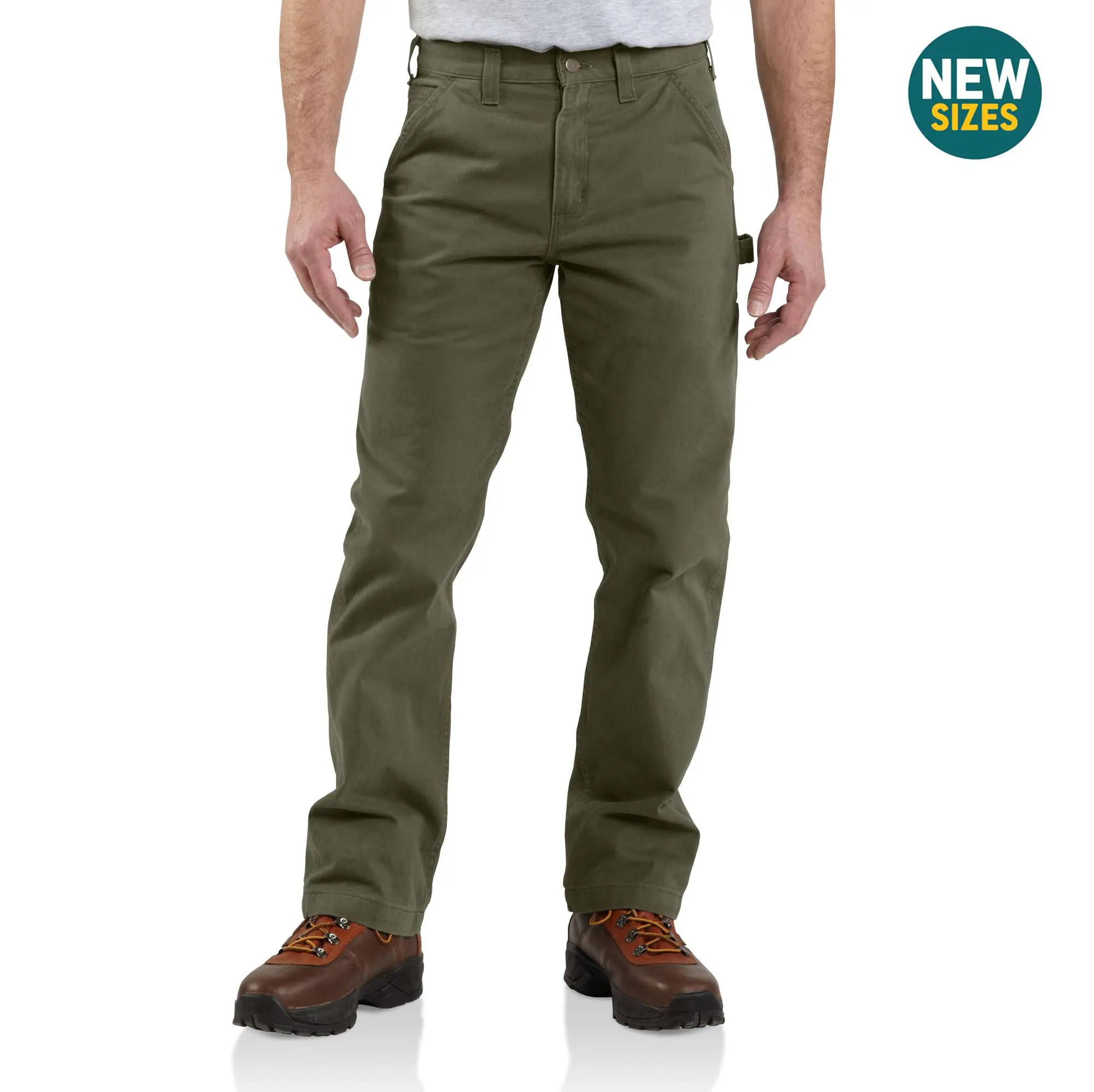 Relaxed Fit Twill Utility Work Pant