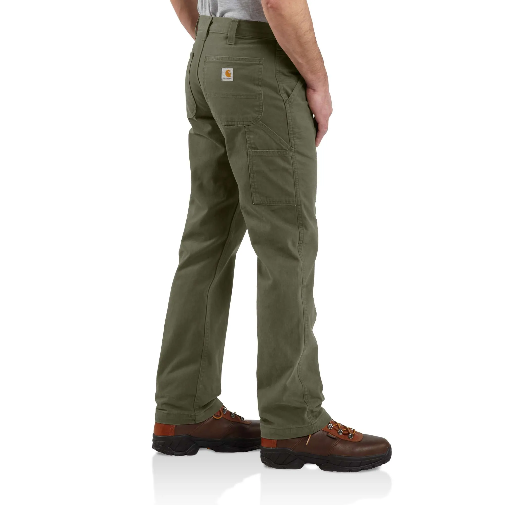 Relaxed Fit Twill Utility Work Pant