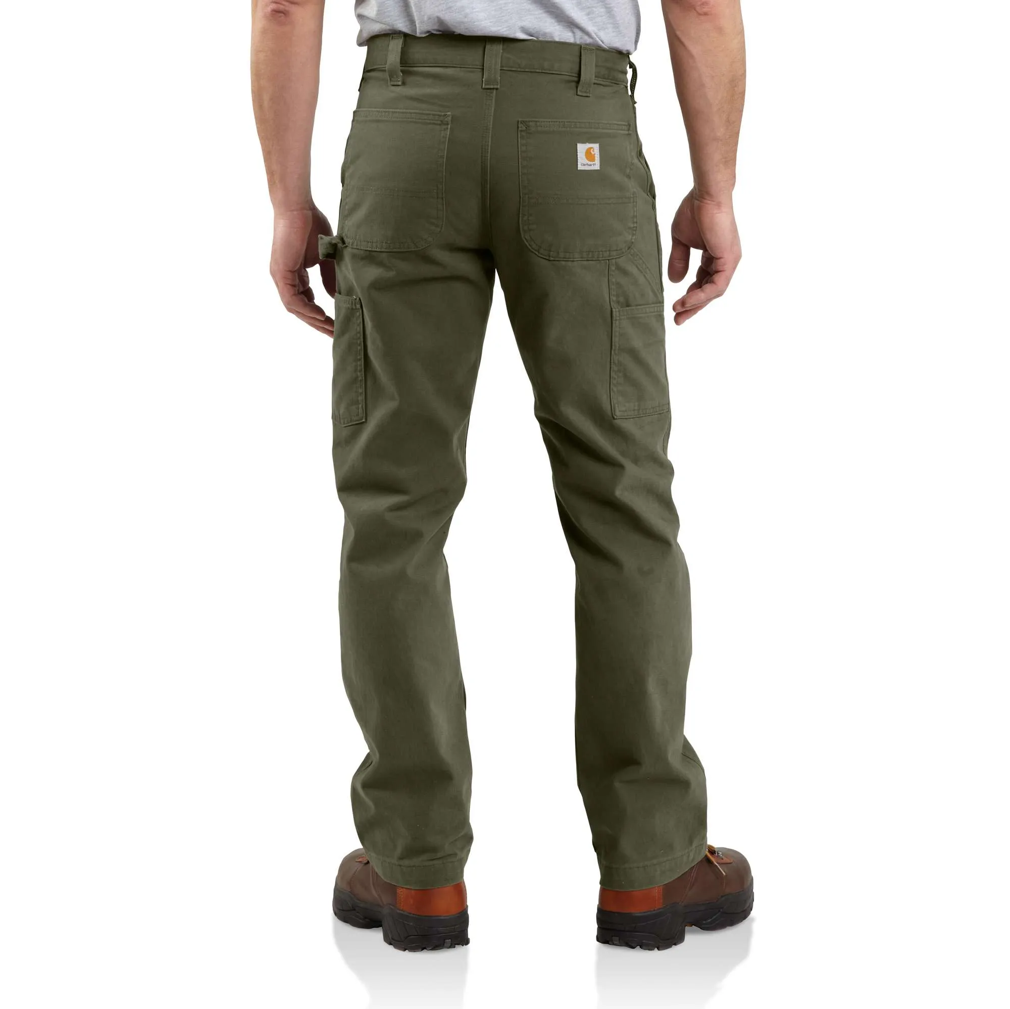 Relaxed Fit Twill Utility Work Pant