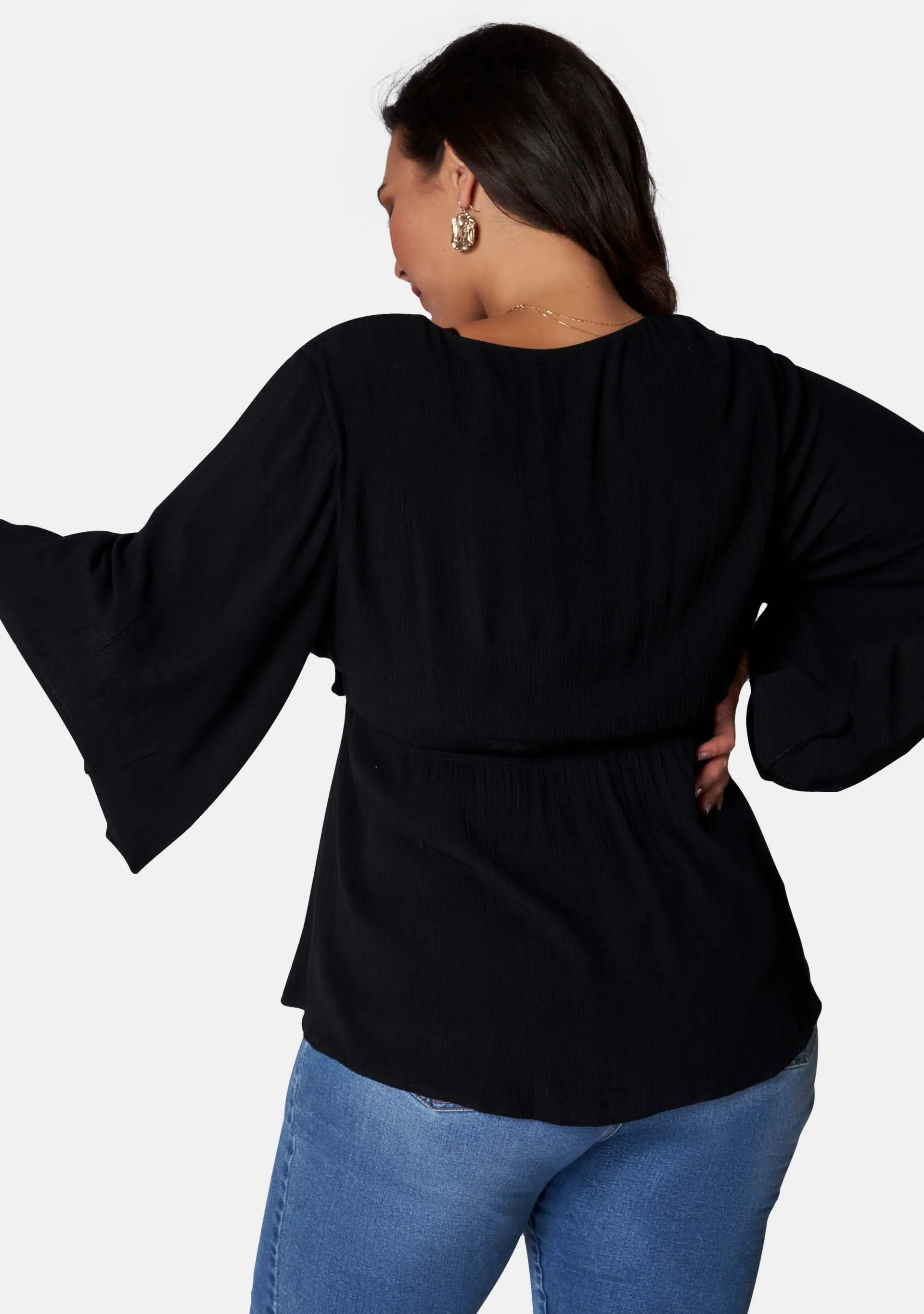 Salma Wrap Blouse