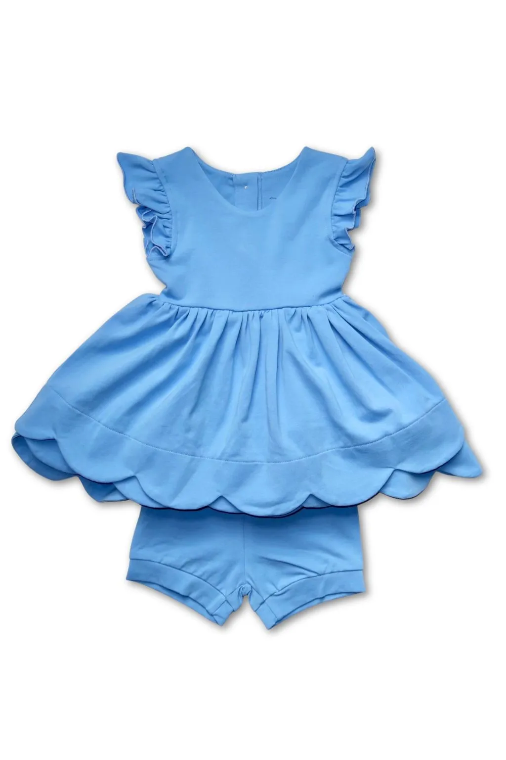 Scallop Basic Set ~ Cornflower Blue