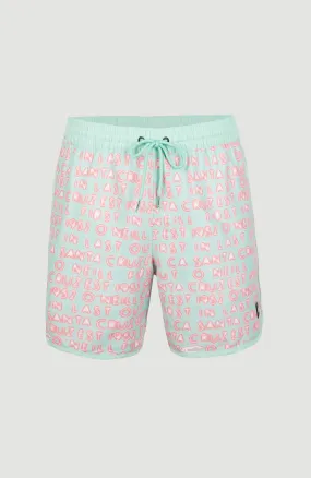 Scallop Neon 16'' Swim Shorts | Beach Glass Neon Lights