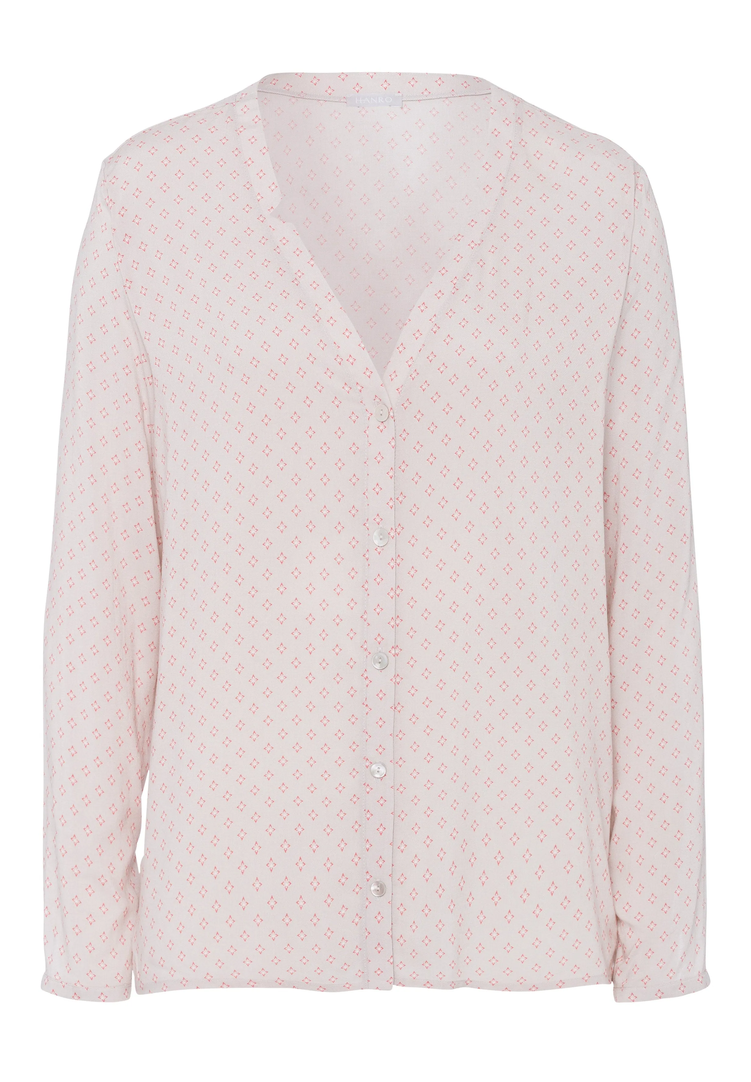 Sleep And Lounge Button Front Shirt | Minimal Blush 77611-1930