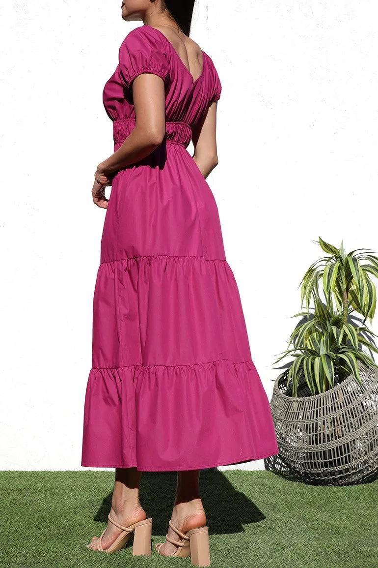 Tiered Maxi Dress