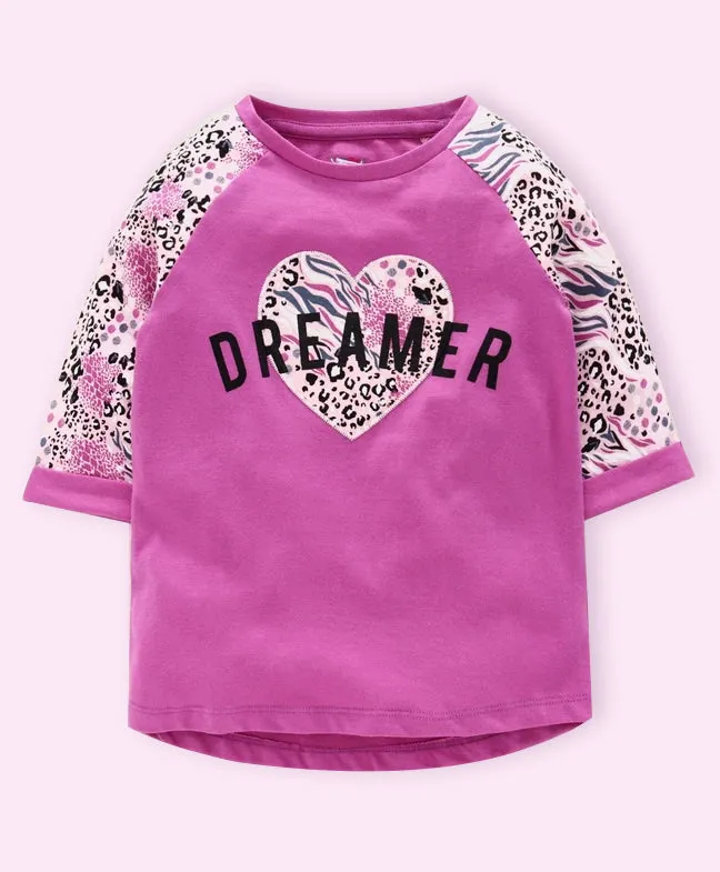 Ventra Girls Half Sleeves Dreamer  Nightwear