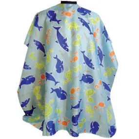 Vincent Children's Cutting Cape Blue Marine #VT2409